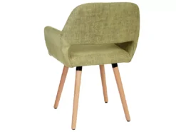 Chaise De Salle à Manger MCW-A50 II (lot De 6),tissu, Vert Clair -Meilleur Meubles Magasin chaise 23689893