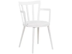 Lot De 4 Chaises De Salle à Manger Blanches MORILL -Meilleur Meubles Magasin chaise 23826401