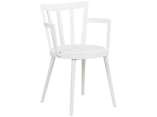 Lot De 4 Chaises De Salle à Manger Blanches MORILL -Meilleur Meubles Magasin chaise 23826401