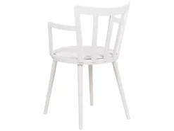 Lot De 4 Chaises De Salle à Manger Blanches MORILL -Meilleur Meubles Magasin chaise 23826405
