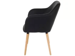Chaise De Salle à Manger Vaasa T381,similicuir, Noir -Meilleur Meubles Magasin chaise 24176501