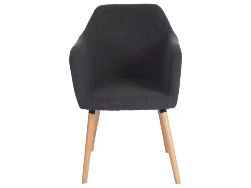 Chaise De Salle à Manger Vaasa T381,tissu, Gris -Meilleur Meubles Magasin chaise 24176641