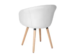 Chaise De Salle à Manger Vaasa T633 (lot De 6),similicuir, Blanc -Meilleur Meubles Magasin chaise 24193337