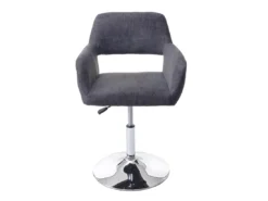 Chaise De Salle à Manger MCW-A50 III (lot De 6),gris, Pied Chromé -Meilleur Meubles Magasin chaise 24193375