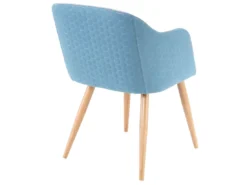 Chaise De Salle à Manger MCW-D71,gris Clair-turquoise -Meilleur Meubles Magasin chaise 24193527