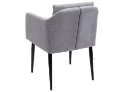 Chaise De Salle à Manger MCW-H93 (lot De 6),tissu/textile Gris Clair -Meilleur Meubles Magasin chaise 24194225