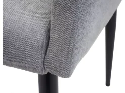 Chaise De Salle à Manger MCW-H93 (lot De 6),tissu/textile Gris Clair -Meilleur Meubles Magasin chaise 24194229