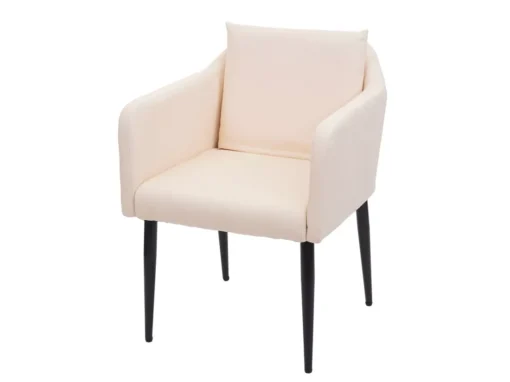Chaise De Salle à Manger MCW-H93,similicuir Crème-beige -Meilleur Meubles Magasin chaise 24194235