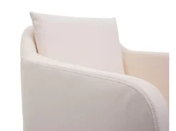 Chaise De Salle à Manger MCW-H93,similicuir Crème-beige -Meilleur Meubles Magasin chaise 24194243