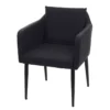 Chaise De Salle à Manger MCW-H93,similicuir Noir -Meilleur Meubles Magasin chaise 24194519
