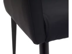 Chaise De Salle à Manger MCW-H93,similicuir Noir -Meilleur Meubles Magasin chaise 24194529