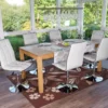 Chaise De Salle à Manger MCW-C41 (lot De 6),blanc -Meilleur Meubles Magasin chaise 24196323