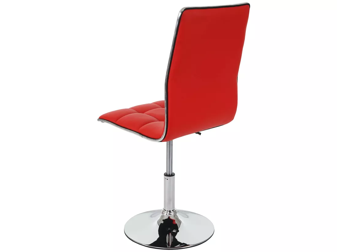 Chaise De Salle à Manger MCW-C41 (lot De 2),rouge 7 Chaise De Salle à Manger MCW-C41 (lot De 2),rouge – Image 5