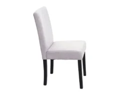 Chaise De Salle à Manger Littau (lot De 2),textile, Beige Crème, Pieds Foncés -Meilleur Meubles Magasin chaise 24196961
