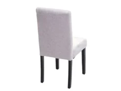 Chaise De Salle à Manger Littau (lot De 2),textile, Beige Crème, Pieds Foncés -Meilleur Meubles Magasin chaise 24196963