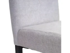 Chaise De Salle à Manger Littau (lot De 2),textile, Beige Crème, Pieds Foncés -Meilleur Meubles Magasin chaise 24196967