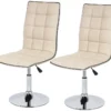 Chaise De Salle à Manger MCW-C41 (lot De 2),crème -Meilleur Meubles Magasin chaise 24197133