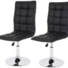 Chaise De Salle à Manger MCW-C41 (lot De 2),noir -Meilleur Meubles Magasin chaise 24197333