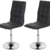 Chaise De Salle à Manger MCW-C41 (lot De 2),gris -Meilleur Meubles Magasin chaise 24197415