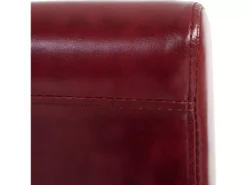 Chaise De Salle à Manger Littau (lot De 4),simili-cuir, Brun Rouge, Pieds Clairs -Meilleur Meubles Magasin chaise 24197493