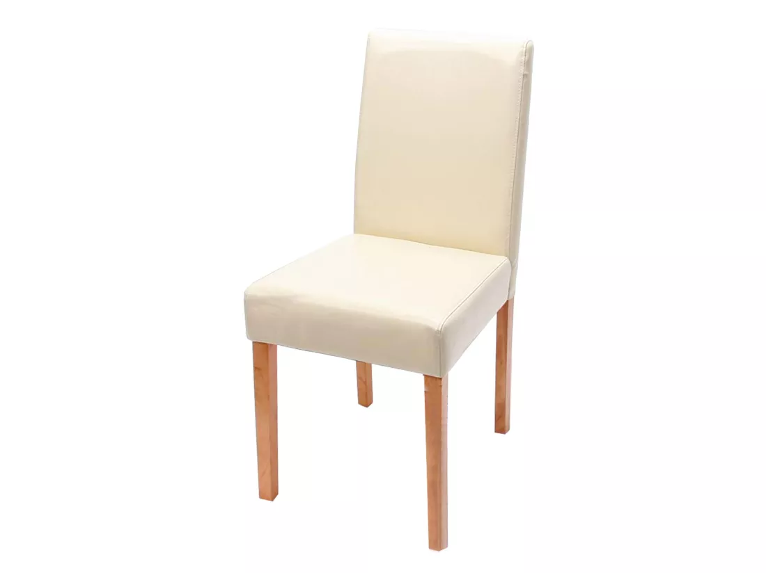 Chaise De Salle à Manger Littau,crème, Pieds Clairs 3 Chaise De Salle à Manger Littau,crème, Pieds Clairs