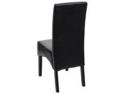 Chaise De Salle à Manger Crotone,noir, Pieds Foncés -Meilleur Meubles Magasin chaise 24197953