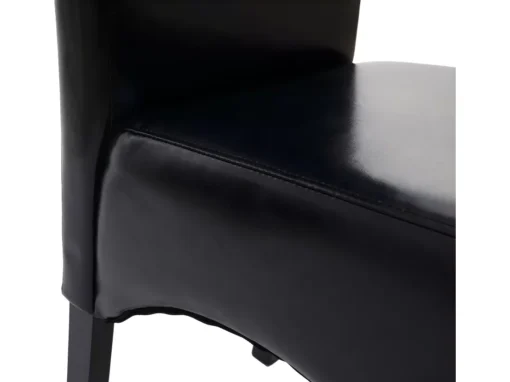 Chaise De Salle à Manger Crotone,noir, Pieds Foncés -Meilleur Meubles Magasin chaise 24197957