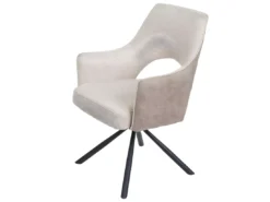Chaise De Salle à Manger MCW-K30 (lot De 6),crème -Meilleur Meubles Magasin chaise 24282791