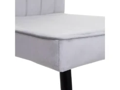 Chaise De Salle à Manger MCW-K16 (lot De 2),gris Clair -Meilleur Meubles Magasin chaise 24289335