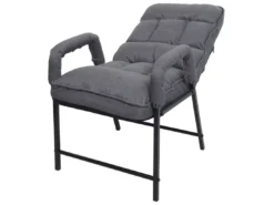 Chaise De Salle à Manger MCW-K40,tissu/textile Gris Foncé -Meilleur Meubles Magasin chaise 24289543