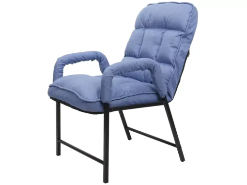 Chaise De Salle à Manger MCW-K40,tissu/textile Bleu -Meilleur Meubles Magasin chaise 24289607