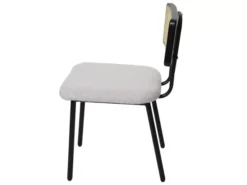 Chaise De Salle à Manger MCW-K88 (lot De 6),tissu/textile Gris Clair -Meilleur Meubles Magasin chaise 24289677