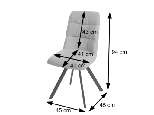 Chaise De Salle à Manger MCW-J69 (lot De 2),crème-beige -Meilleur Meubles Magasin chaise 24289923