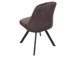 Chaise De Salle à Manger MCW-K25 (lot De 6),brun Foncé -Meilleur Meubles Magasin chaise 24289965