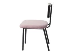 Chaise De Salle à Manger MCW-K88 (lot De 2),tissu/textile Rose -Meilleur Meubles Magasin chaise 24290441