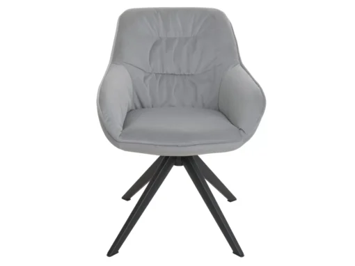 Chaise De Salle à Manger MCW-K28,tissu/textile Gris Clair -Meilleur Meubles Magasin chaise 24291327