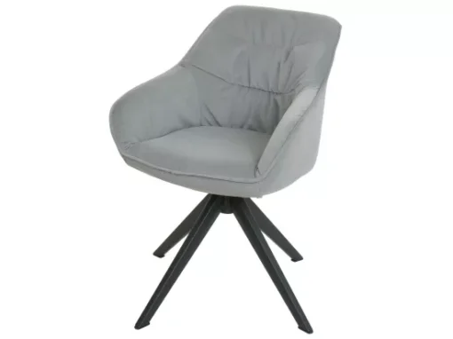 Chaise De Salle à Manger MCW-K28,tissu/textile Gris Clair -Meilleur Meubles Magasin chaise 24291331