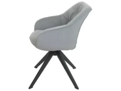 Chaise De Salle à Manger MCW-K28,tissu/textile Gris Clair -Meilleur Meubles Magasin chaise 24291333