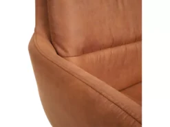 Chaise De Salle à Manger MCW-K32 (lot De 6),aspect Daim Brun -Meilleur Meubles Magasin chaise 24291599