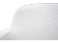Chaise De Salle à Manger MCW-L13 (lot De 6),crème-blanc -Meilleur Meubles Magasin chaise 24291637