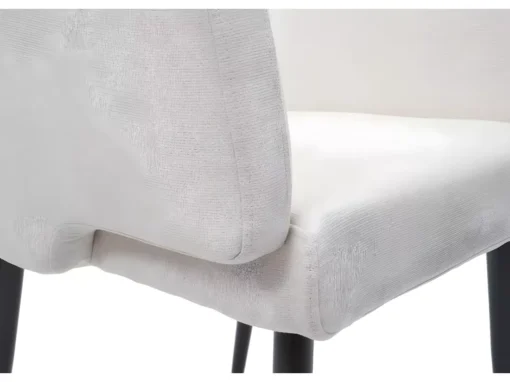 Chaise De Salle à Manger MCW-L13 (lot De 6),crème-blanc -Meilleur Meubles Magasin chaise 24291639
