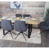 Chaise De Salle à Manger MCW-K32 (lot De 6),velours Côtelé Gris -Meilleur Meubles Magasin chaise 24291643