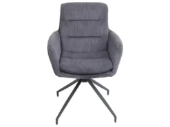 Chaise De Salle à Manger MCW-K32 (lot De 6),velours Côtelé Gris -Meilleur Meubles Magasin chaise 24291649