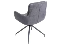 Chaise De Salle à Manger MCW-K32 (lot De 6),velours Côtelé Gris -Meilleur Meubles Magasin chaise 24291653
