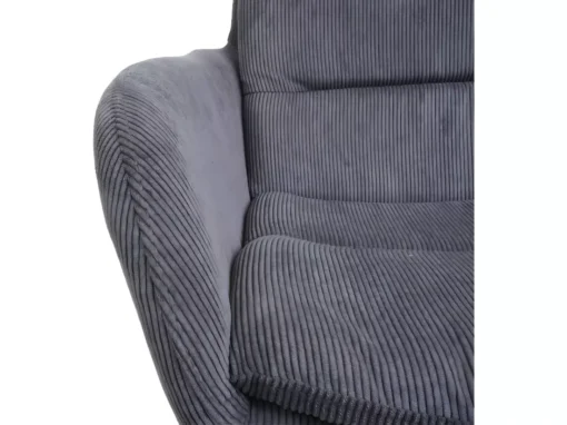 Chaise De Salle à Manger MCW-K32 (lot De 6),velours Côtelé Gris -Meilleur Meubles Magasin chaise 24291657