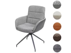 Chaise De Salle à Manger MCW-K32,gris-gris Foncé -Meilleur Meubles Magasin chaise 24291681