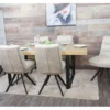 Chaise De Salle à Manger MCW-G66 (lot De 6),crème -Meilleur Meubles Magasin chaise 24291801