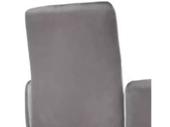 Ensemble De 4 Chaises De Salle à Manger En Velours Avec Cadre Carré - Gris -Meilleur Meubles Magasin chaise 24307713