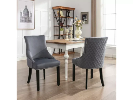 Chaise De Salle à Manger (chaise De Cuisine,lot De 2),gris -Meilleur Meubles Magasin chaise 24392333