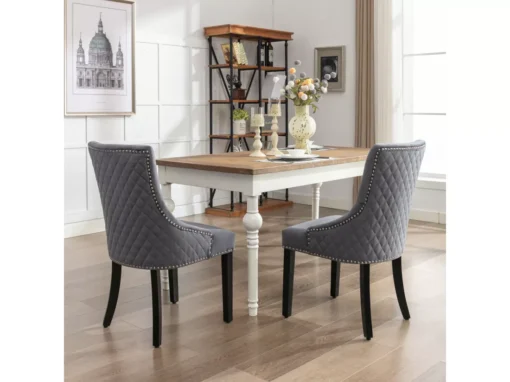 Chaise De Salle à Manger (chaise De Cuisine,lot De 2),gris -Meilleur Meubles Magasin chaise 24392335